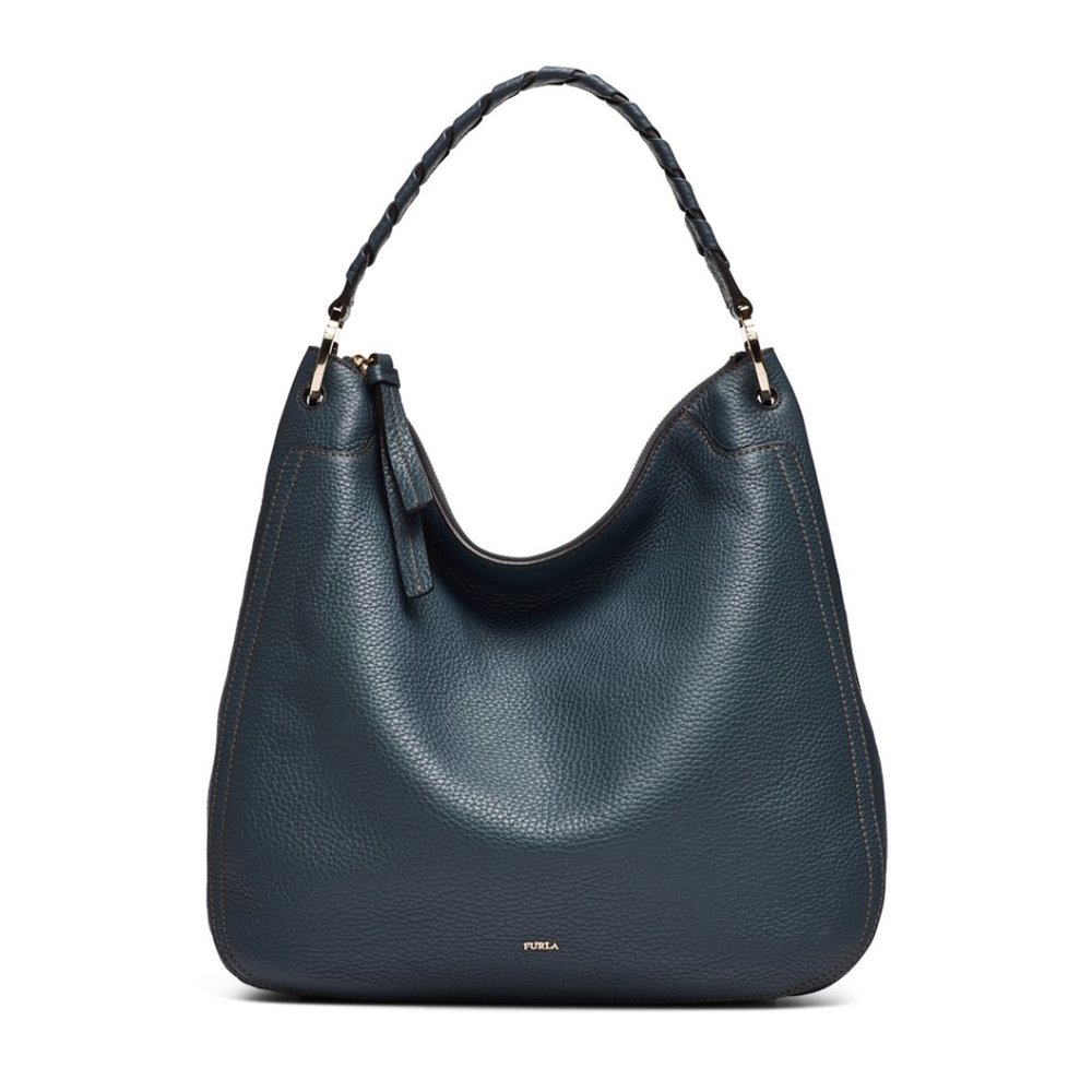 Furla Ardesia Rialto Hobo Bag EUC - Picture 16 of 16